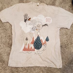 Never Shout Never shirt Large